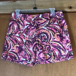 Colorful patterned shorts